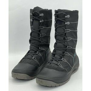 Teva Women's Jordanelle Winter Snow Waterproof Boots Black/Teal Size 5.5 US